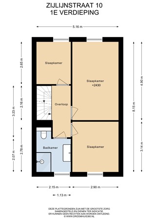 Floorplan - Zijlijnstraat 10, 1433 DC Kudelstaart